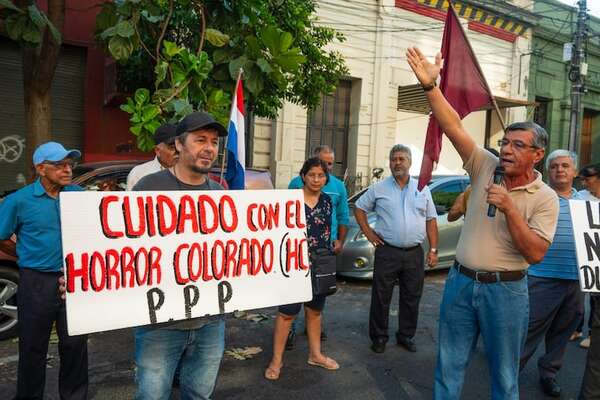 Convocan a protesta contra el cartismo y su “organización mafiosa” - Política - ABC Color
