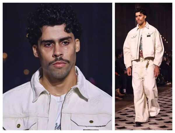 (VIDEO) ¿Alta facha? ¡El hermano de Bad Bunny es modelo!