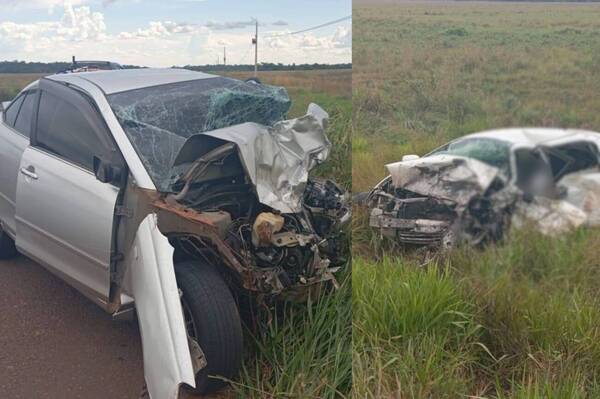 Terrible accidente deja al menos una persona fallecida y tres heridos: se encontraron de frente