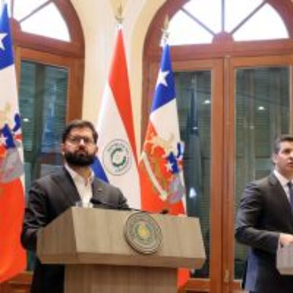Presidente Peña y Presidente Boric acuerdan profundizar la integración económica y cultural entre Paraguay y Chile :: Presidencia de la República del Paraguay