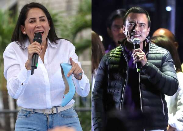 Ecuador se encamina a una segunda vuelta entre Noboa y González el 13 de abril - Mundo - ABC Color