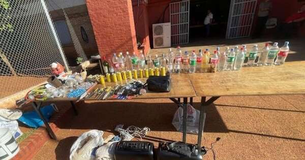 La Nación / Incautan drogas y armas en cárcel