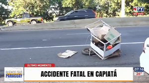 Reciclador fallece tras ser arrollado por un motociclista en Capiatá