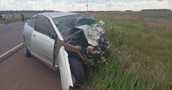 Diario HOY | Trágico choque en la ruta PY03 deja dos muertos y varios heridos