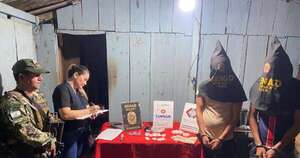 Diario HOY | SENAD anula “supermercado” de drogas en Ciudad del Este y detiene a dos personas