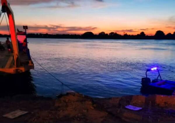 Se metió al río Paraguay para combatir el calor: lo encontraron esta madrugada