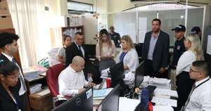 Diario HOY | Mafia de los pagarés: realizan allanamientos a juzgados de paz de Asunción