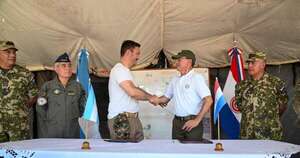 Diario HOY | Acuerdo Argentina - Paraguay: militares, drones y sensores inteligentes en frontera