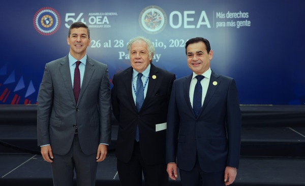 Consejo de la OEA recibe al canciller paraguayo como candidato a ocupar la Secretaría General • PARAGUAY TV
