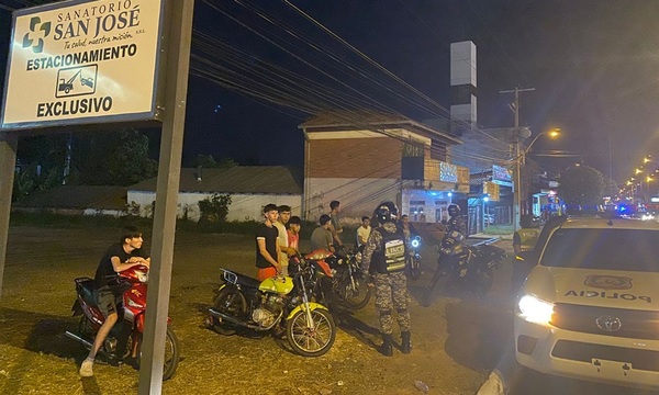 Incautan 17 motos en perativo de control durante el fin de semana en Coronel Oviedo - OviedoPress
