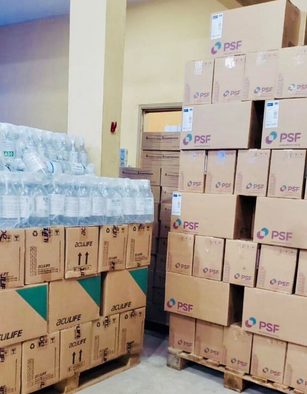 Entregan medicamentos e insumos a Canindeyú y San Pedro por más de G. 6.000 millones - .::Agencia IP::.