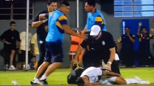 Antes de la roja, Olimpia dice que camilleros de Luqueño agredieron a cuerpo médico