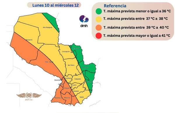 Ojo con este tema que no es joda: el calor que está haciendo llega a 40º con térmicas imposibles