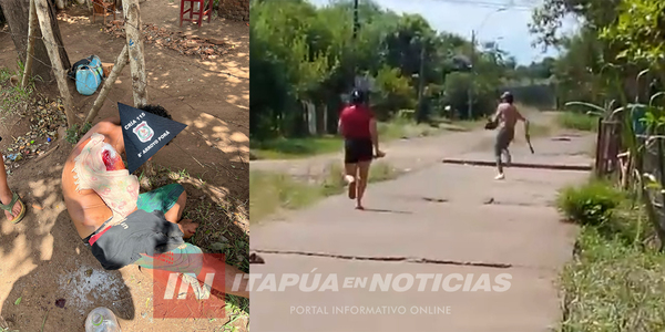 DESAFÍO A "MANO A MANO" ENTRE SUPUESTOS ADICTOS TERMINÓ CON MACHETAZOS EN CAMBYRETÁ - Itapúa Noticias