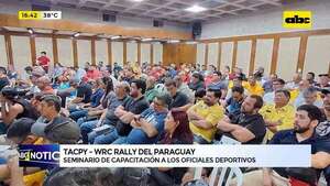 ABC Motor: capacitan a oficiales deportivos para el Rally del Paraguay - ABC Noticias - ABC Color
