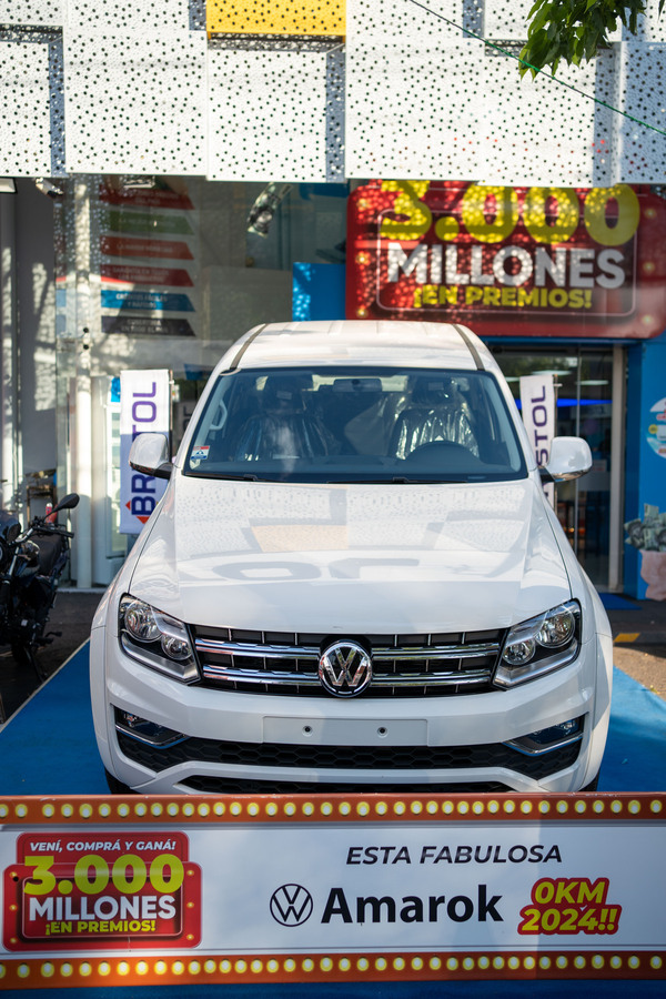 Bristol cierra una exitosa campaña regalando una Amarok 0km | Locales | 5Días