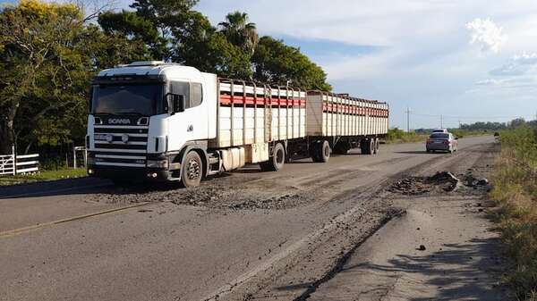 Ruta PY19: Acelerado deterioro por el tránsito de camiones y maquinaria pesada - Nacionales - ABC Color
