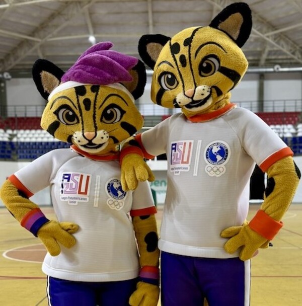 Tika y Tito son mascotas ofifciales de los Panamericanos Juveniles Asu 2025