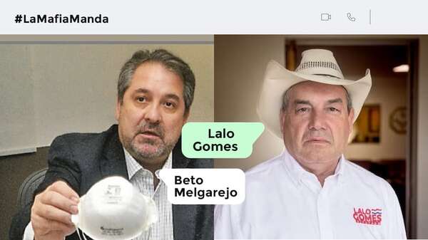 Lo que dijo Édgar Melgarejo sobre los chats con Lalo Gomes - Política - ABC Color