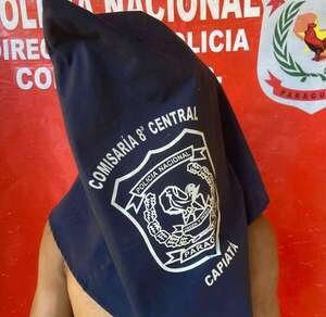 Capturan a joven con antecedentes por hurto tras robo en una peluquería de Capiatá - Policiales - ABC Color