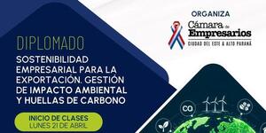 Diplomado Sostenibilidad empresarial para la exportación