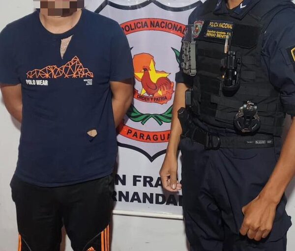 Capturan a joven por agredir a su pareja