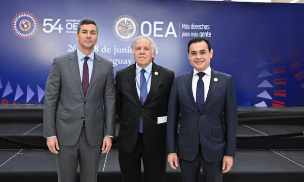 Ramírez Lezcano oficializa su candidatura para liderar la OEA