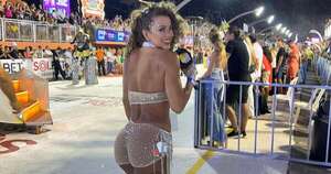 Diario HOY | Marly Figueredo volvió a sambar en carnaval encarnaceno