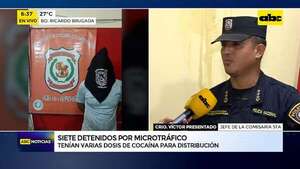 Video: Detienen a siete jóvenes por presunto microtráfico en la Chacarita - ABC Noticias - ABC Color