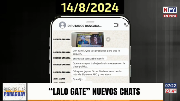 Diputados cartistas operaron contra el ministro Óscar Orué:¿Qué revelaron los nuevos chats?