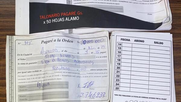 Detienen a dos cobradores por supuesta usura