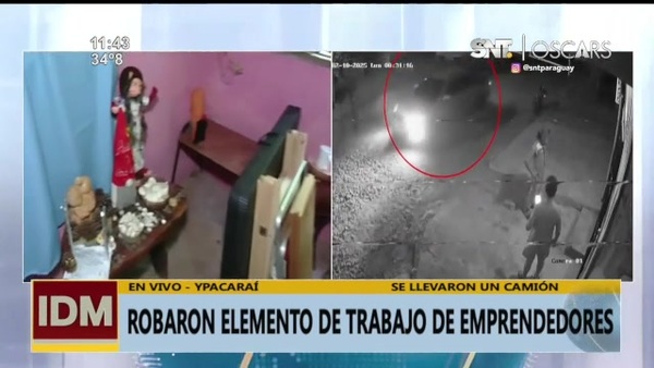 Delincuentes roban auto en Ypacaraí y lo usan para otro golpe en Yaguarón - SNT