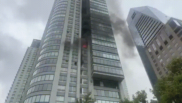 Argentina: incendio en una torre de Puerto Madero - Mundo - ABC Color