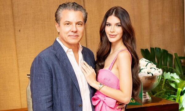 Nuestra reina de belleza, Agatha León, se inspiró para felicitar a su novio que hoy cumple 56 años