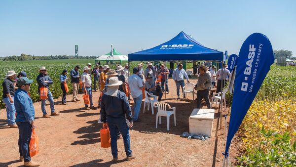 BASF presentó innovadores materiales en el Día de Campo de Sem Agro