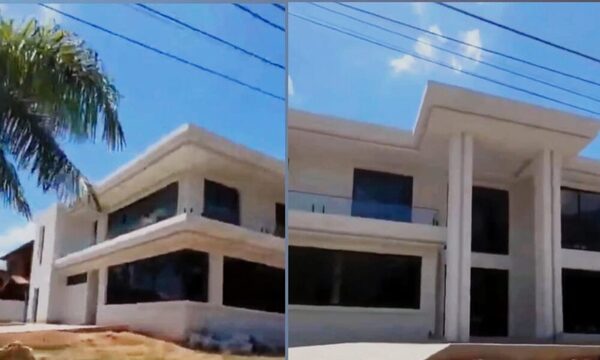 Cuestionado por título falso de abogado: Hernán Rivas construye mansión en barrio cerrado de Lambaré