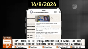 Diputados de HC operaron contra el ministro Óscar Orué