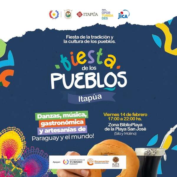 Fiesta de los Pueblos: Itapúa invita a celebrar el amor con la cultura de los pueblos este viernes - Viajes - ABC Color
