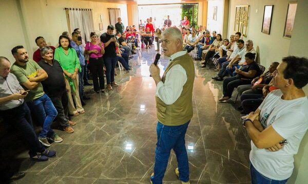 Wiens visita Alto Paraná y promete un gobierno sin corrupción