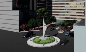 Regresa la emblemática Rotonda Reloj en Ciudad del Este