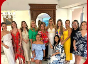 SANIE LÓPEZ GARELLI CELEBRA SU BABY SHOWER EN LA RECTA FINAL DE SU EMBARAZO