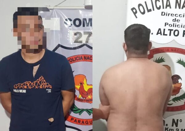 Dos violentos sujetos detenidos por agredir a sus respectivas parejas - La Clave