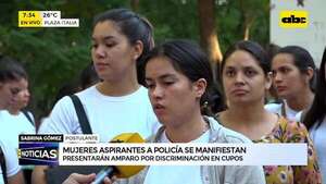 Isepol: Mujeres aspirantes presentarán amparo por discriminación de cupos  - ABC Noticias - ABC Color