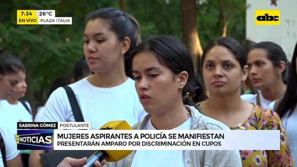 Isepol: Mujeres aspirantes presentarán amparo por discriminación de cupos - ABC Noticias - ABC Color