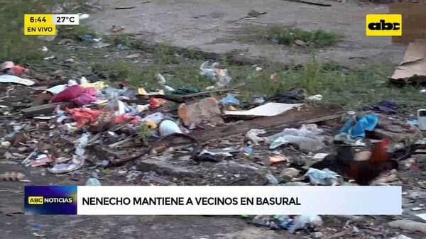 Chacarita: vecinos denuncian que viven en medio de peligroso basural - ABC Noticias - ABC Color