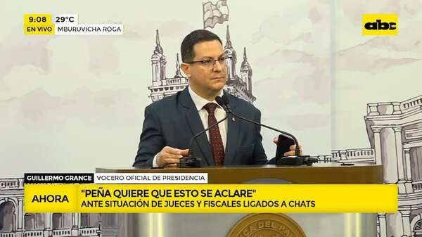 Peña hace decir que “no le va a temblar el puño” para tomar decisiones - ABC Noticias - ABC Color