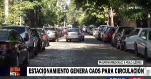 Diario HOY | Estacionamiento en “doble mano” genera problemas en zona de conocido paseo asunceno