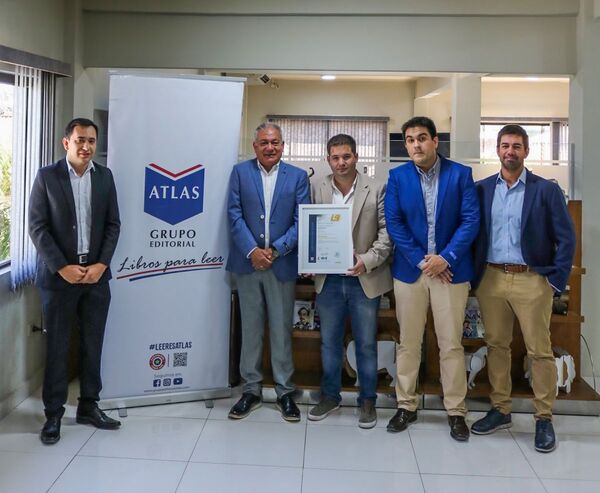 Grupo Editorial Atlas, la primera del sector en obtener la certificaci贸n ISO 9001:2015