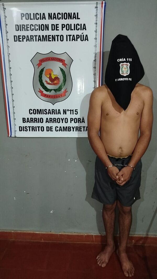 Detienen a autor de agresión con arma blanca en Arroyo Porâ