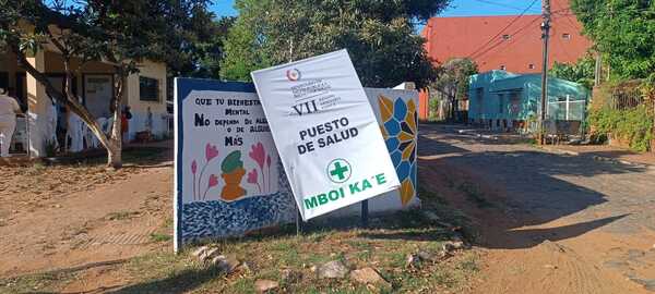 Vándalos destruyen cartel de la USF del Barrio Mboi Ka'e en Encarnación